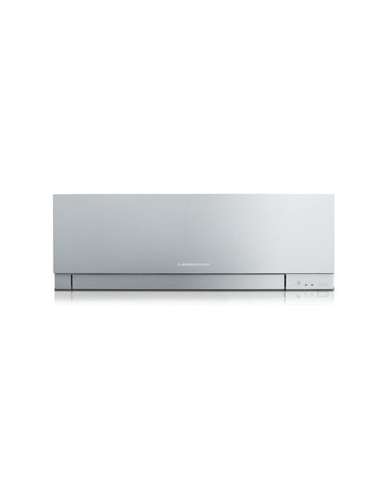 Climatizzatore Condizionatore Dual Split Inverter Mitsubishi Kirigamine Zen Silver 9000+12000 btu U.E. 5.3 Kw R32 Wi-Fi A+++ A++
