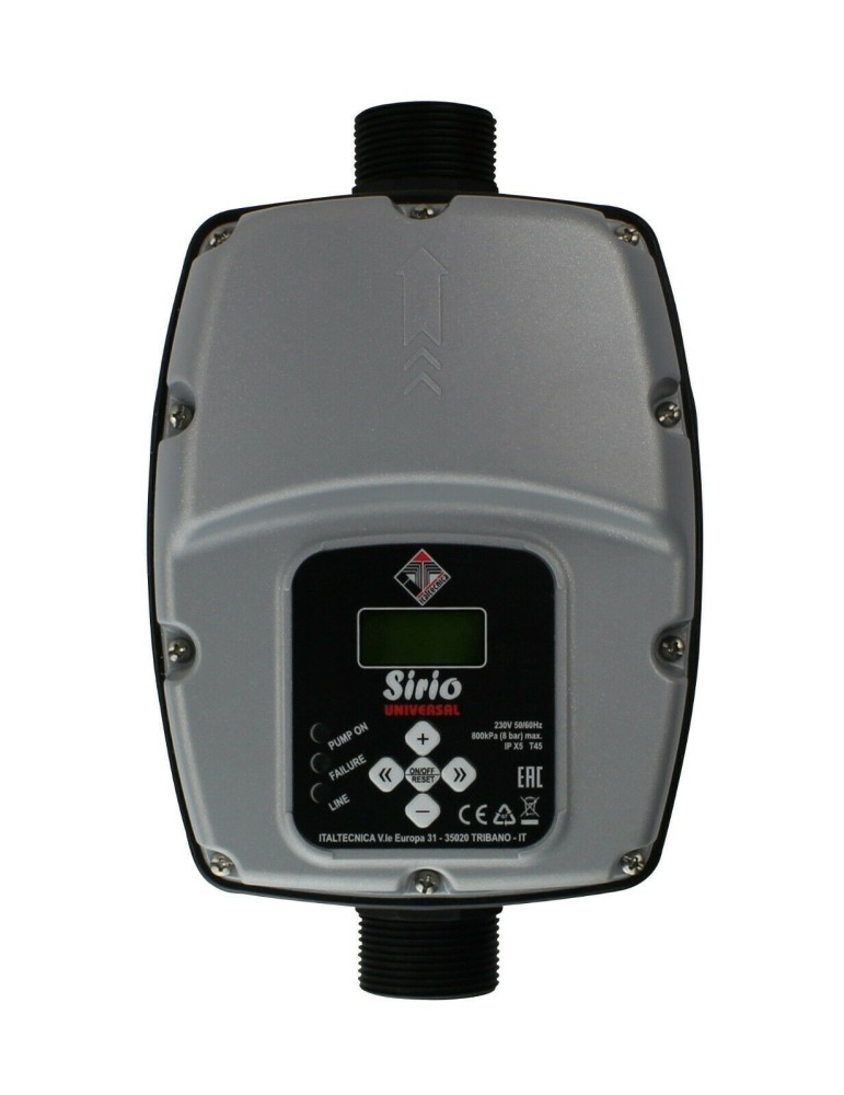 SIRIO UNIVERSAL INVERTER PER CONTROLLO POMPE MONOFASE