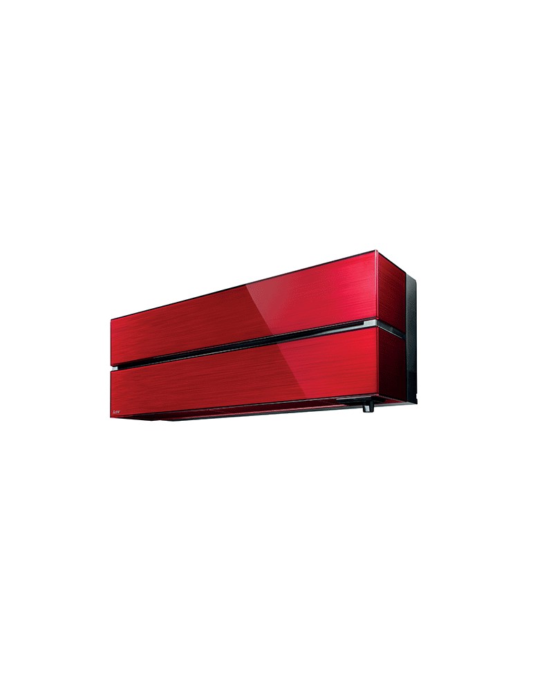 Climatizzatore Condizionatore Monosplit Mitsubishi Electric Kirigamine Style Ruby Red 12000 Btu Inverter R-32 Wi-Fi A+++/A+++