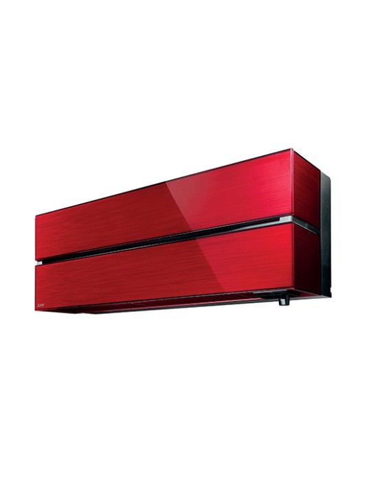 Climatizzatore Condizionatore Monosplit Mitsubishi Electric Kirigamine Style Ruby Red 12000 Btu Inverter R-32 Wi-Fi A+++/A+++