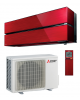 Climatizzatore Condizionatore Monosplit Mitsubishi Electric Kirigamine Style Ruby Red 9000 Btu Inverter R-32 Wi-Fi A+++/A+++