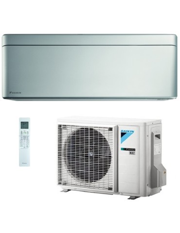 Climatizzatore Condizionatore Monosplit Daikin Stylish Silver 18000 Btu Inverter R-32 Wi-Fi A++/A++