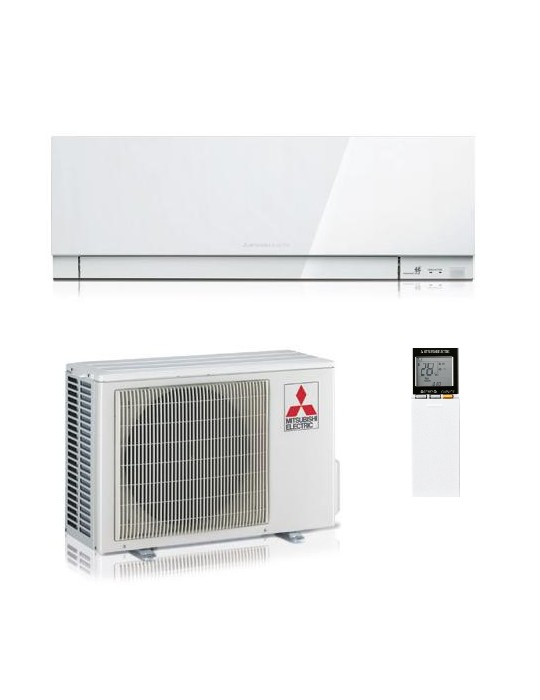 Climatizzatore Condizionatore Monosplit Mitsubishi Electric Kirigamine Zen White 9000 Btu Inverter R-32 Wi-Fi Classe A+++/A++