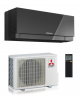 Climatizzatore Condizionatore Monosplit Mitsubishi Electric Kirigamine Zen Black 12000 Btu Inverter R-32 Wi-Fi Classe A+++/A++
