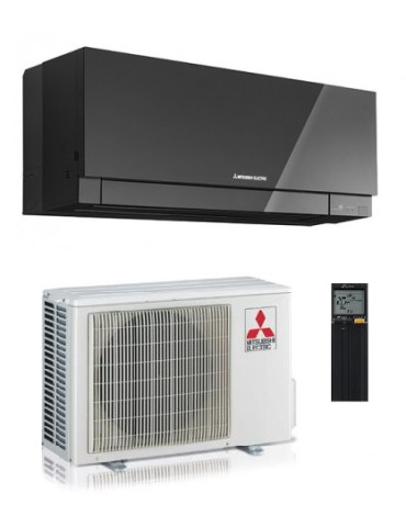 Climatizzatore Condizionatore Monosplit Mitsubishi Electric Kirigamine Zen Black 12000 Btu Inverter R-32 Wi-Fi Classe A+++/A++