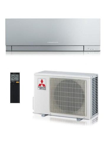 Climatizzatore Condizionatore Mitsubishi Electric Kirigamine Zen Silver 12000 Btu Monosplit Inverter R-32 Wi-Fi Classe A+++/A++