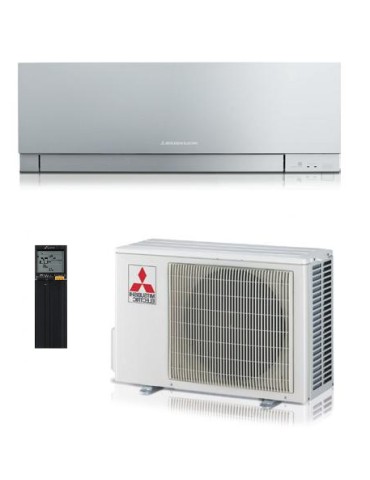 Climatizzatore Condizionatore Monosplit Mitsubishi Electric Kirigamine Zen Silver 12000 Btu Inverter R-32 Wi-Fi Classe A+++/A++