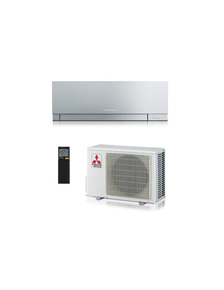 Climatizzatore Condizionatore Monosplit Mitsubishi Electric Kirigamine Zen Silver 12000 Btu Inverter R-32 Wi-Fi Classe A+++/A++