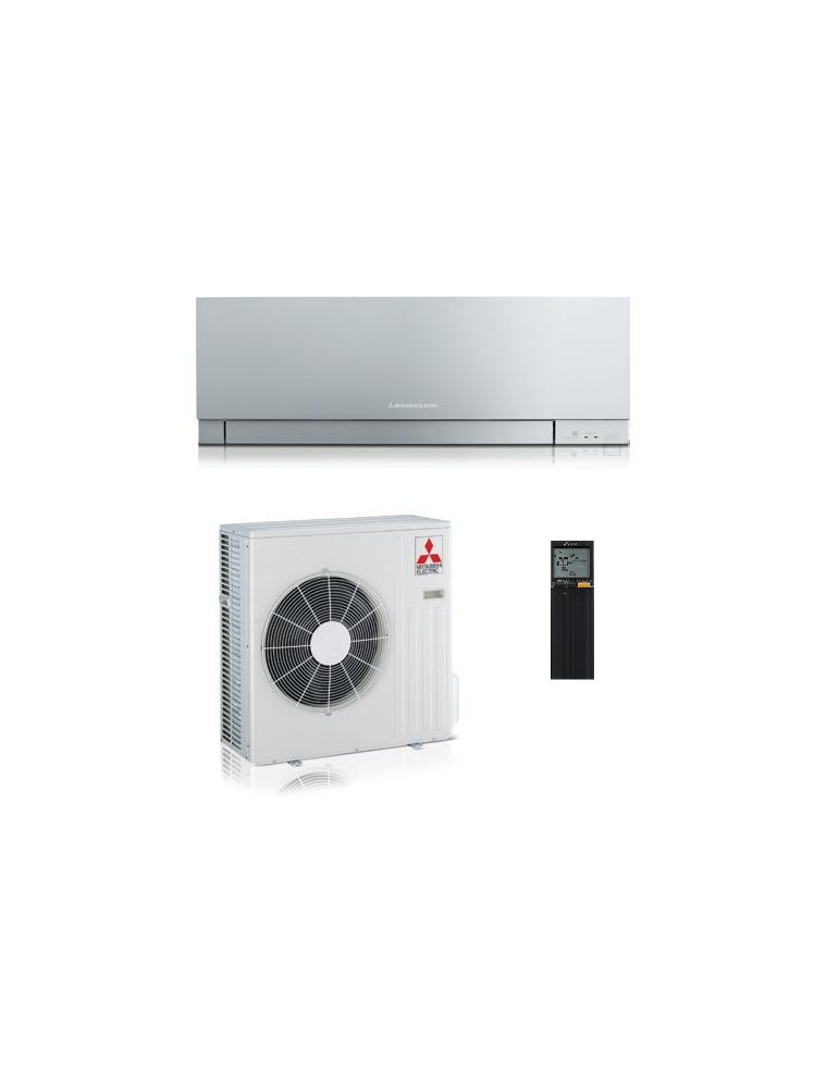 Climatizzatore Condizionatore Monosplit Mitsubishi Electric Kirigamine Zen Silver 18000 Btu Inverter R-32 Wi-Fi Classe A++/A+