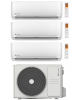 Climatizzatore Condizionatore Clivet Essential 2 Trial Split 9000+12000+12000 Btu Inverter R-32 A++ A+ U.E. 7.9 Kw New 2022