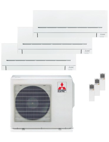 Climatizzatore Condizionatore Mitsubishi Electric MSZ-APVGK Linea Plus Trial Split 9000+9000+9000btu R32 U.E. 5.4Kw WiFi A+++A++