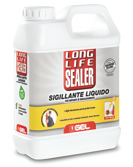 GEL Long Life SEALER  Sigillante liquido per Impianti Riscaldamento Lt.1