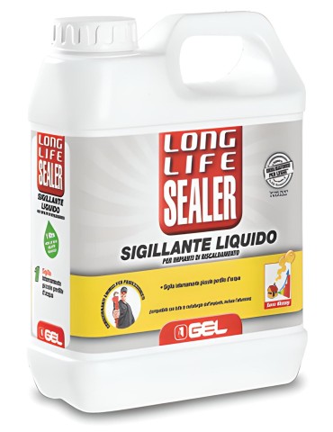 GEL Long Life SEALER  Sigillante liquido per Impianti Riscaldamento Lt.1