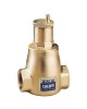 Caleffi DISCAL® disaeratore, attacchi filettati femmina, con scarico 1”
