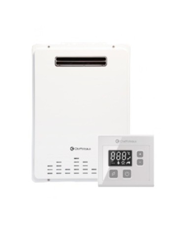 Chaffoteaux Scaldabagno a Gas Avenir Plus LNX Outdoor 11 litri Metano codice 3632466 low NOx 2