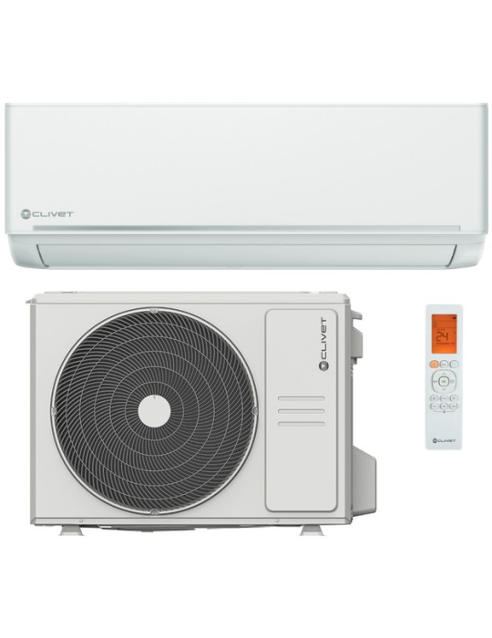 Climatizzatore Condizionatore Clivet EZCool 24000 Btu Monosplit Inverter R-32 Wi-Fi Optional A++ A+ New 2023 Climatizzatore Condizionatore Clivet EZCool 24000 Btu Monosplit Inverter R-32 Wi-Fi Optional A++ A+ New 2023