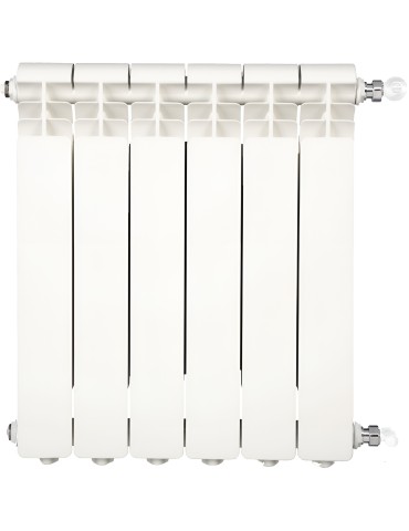 Global Termosifoni Radiatori Iseo 800 da 2 a 12 Elementi in Alluminio Bianco RAL9010 2