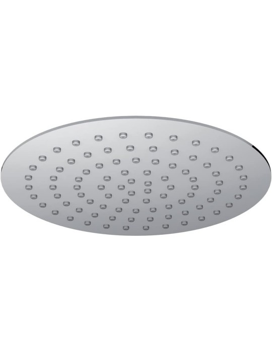 Paini Soffione anticalcare in acciaio inox diametro 200 ultrapiatto, Cromo Paini Soffione anticalcare in acciaio inox diametro 200 ultrapiatto, Cromo