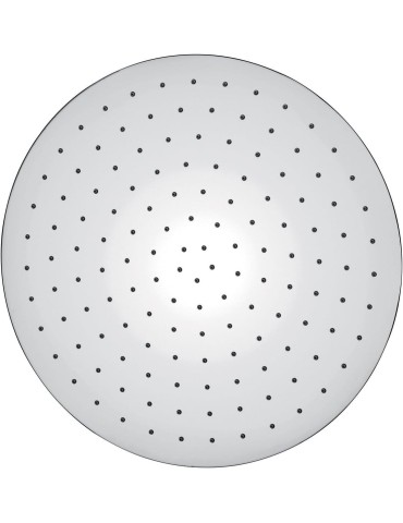 Paini Soffione anticalcare in acciaio inox diametro 200 ultrapiatto, Cromo 2