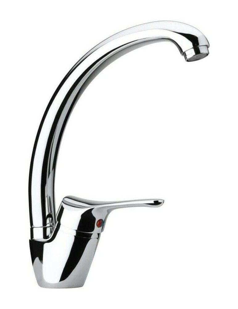 Paini Rubinetto Cucina Miscelatore Lavello Monocomando colore Cromo - 04CR570P1 Pilot