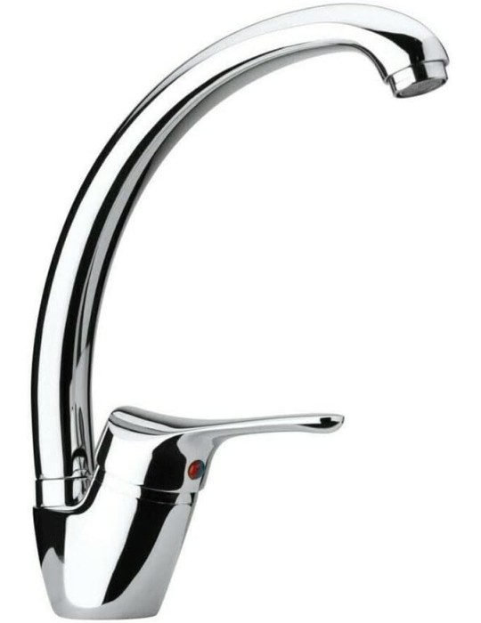 Paini Rubinetto Cucina Miscelatore Lavello Monocomando colore Cromo - 04CR570P1 Pilot