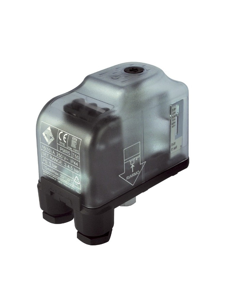 Italtecnica Pressostato Di Massima E Minima Pressione A RIarmo Manuale Per Impianti Di Riscaldamento