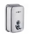 Dosatore di sapone 600 ml NOFER acciaio inox lucido 03001.06.B