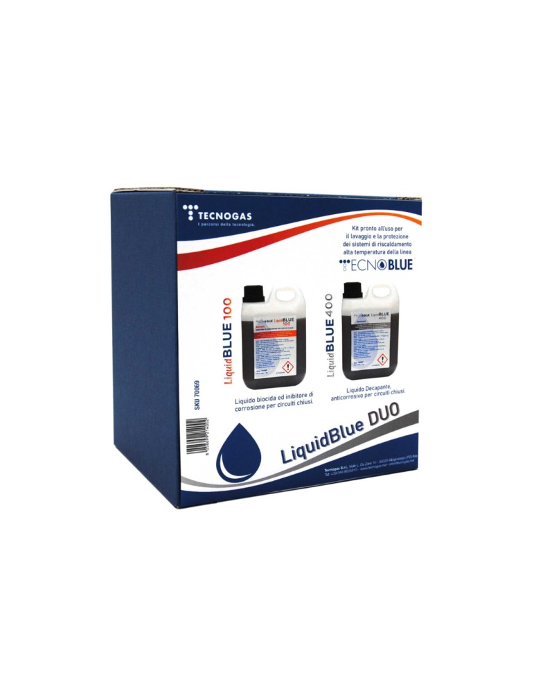 Tecnogas  Kit anticorrosivo  LiquidBlue Duo