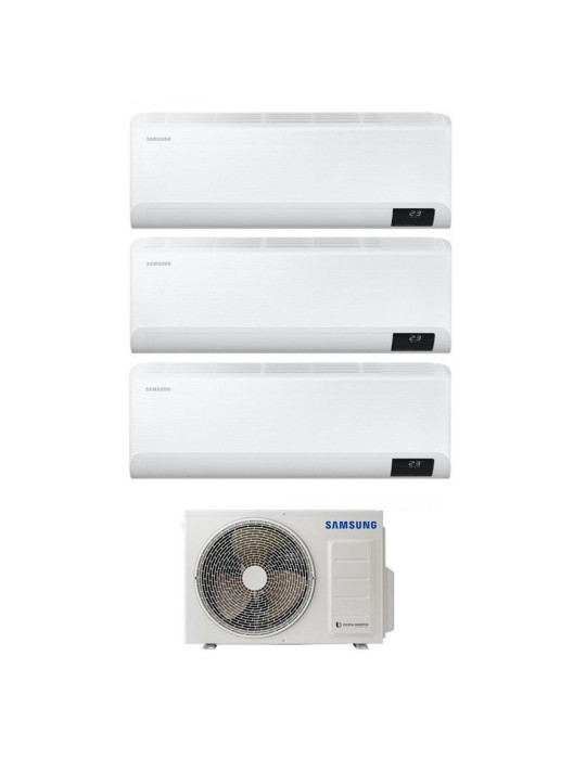 Climatizzatore Samsung Trial Split Inverter serie WINDFREE AVANT 9+9+12  R-32 Wi-Fi A+++ con AJ052TXJ3KG 5.2 Kw