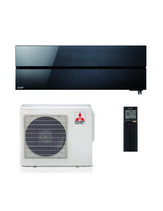 Mitsubishi Climatizzatore Monosplit Kirigamine Style MSZ-LN 18000 btu MSZ-LN50VG2B Onyx Black Inverter R-32 Wi-Fi Classe A+++