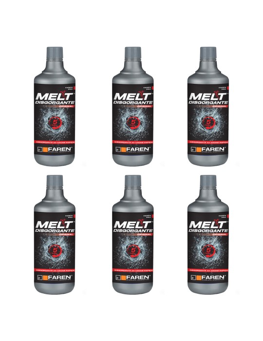 Faren  Discgorgante Acido Melt 750 ML confezione da 6 pezzi Faren  Discgorgante Acido Melt 750 ML confezione da 6 pezzi