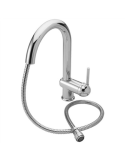 Argo Miscelatore Monocomando Lavello Cromo con Doccetta Estraibile Mod. Milano  Art. 2486/01F
