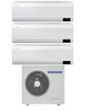 Climatizzatore Condizionatore Trial Split Inverter Samsung Serie Windfree Avant 9000+9000+9000 btu con AJ080TXJ4KG Wi-Fi