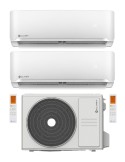 Climatizzatore Clivet Essential 2 Dual Split 9000+12000 Btu Inverter R-32 A++ A+ U.E. 5.3 Kw