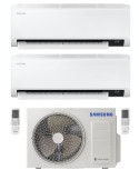 Climatizzatore Condizionatore Samsung Cebu Dual Split 9000+9000 btu R-32 U.E. 4.0 Kw Wi-Fi A++A+