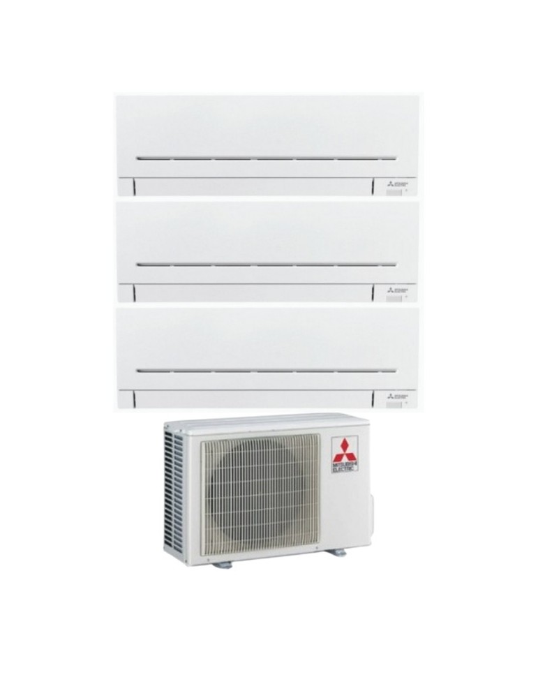Climatizzatore Mitsubishi Electric MSZ-APVGK Linea Plus Trial Split 9000+9000+9000btu R32 U.E. 5.4Kw WiFi A+++A++