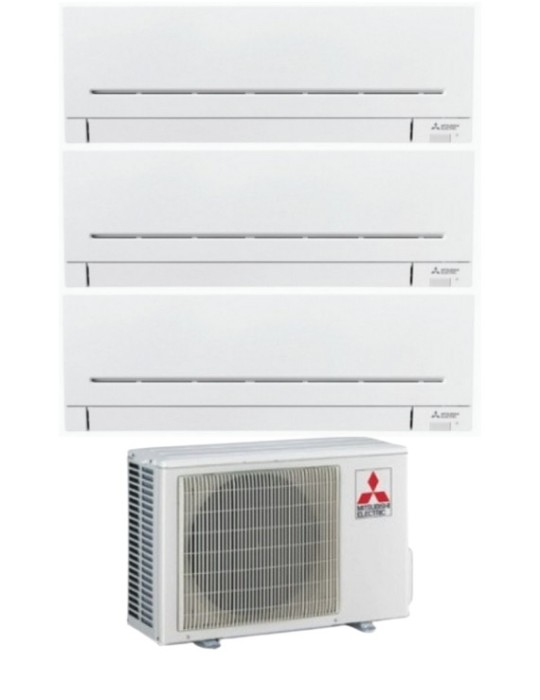 Climatizzatore Mitsubishi Electric MSZ-APVGK Linea Plus Trial Split 9000+9000+9000btu R32 U.E. 5.4Kw WiFi A+++A++