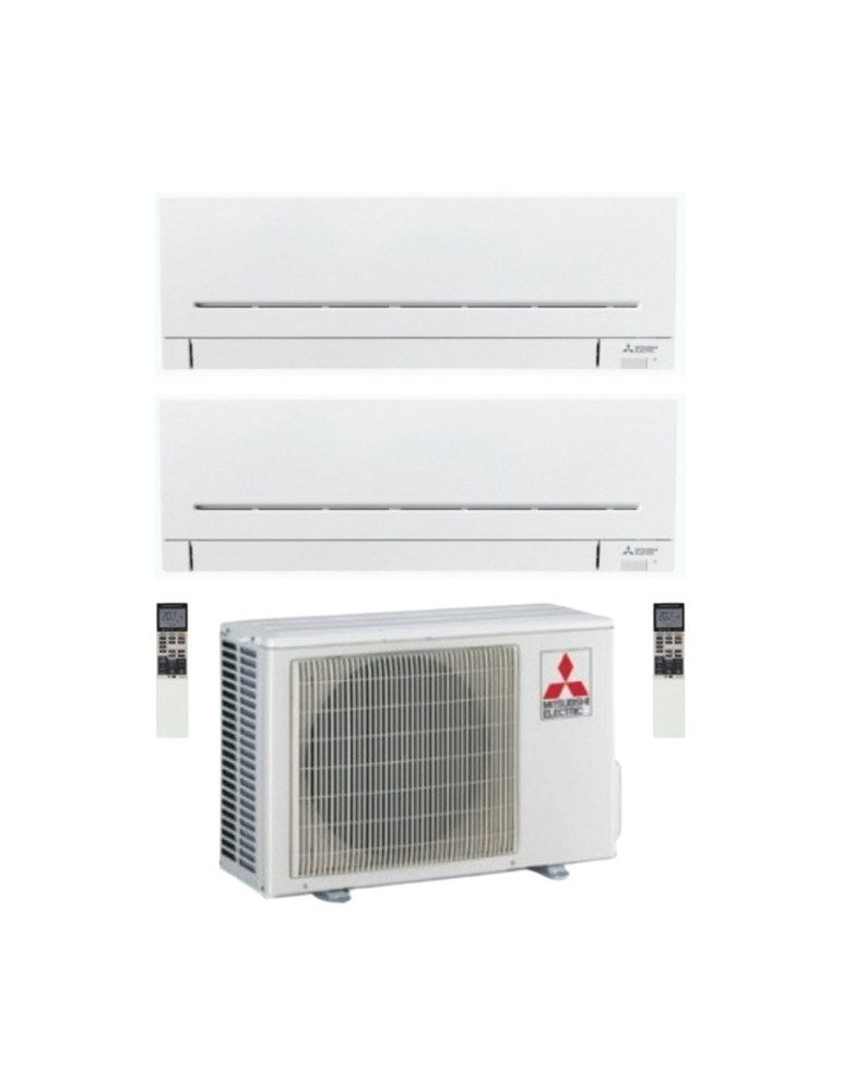 Climatizzatore Condizionatore Mitsubishi Electric MSZ-APVGK Linea Plus Dual Split 9000+12000 btu R-32 U.E. 5.3 Kw WiFi A+++A++