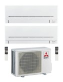 Climatizzatore Condizionatore Mitsubishi Electric MSZ-APVGK Linea Plus Dual Split 9000+12000 btu R-32 U.E. 5.3 Kw WiFi A+++A++