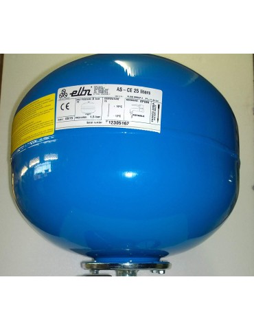 Elbi autocl.Membrana as-25 ce Singolo Litri 24, Blu/Rosso/Bianco