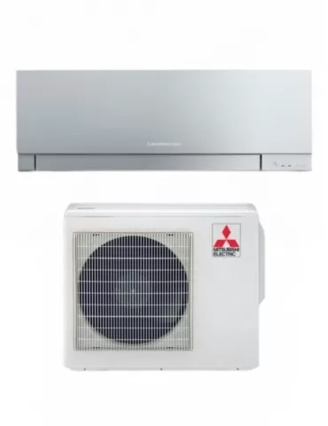 Climatizzatore Mitsubishi Electric Kirigamine Zen Silver 9000 Btu Monosplit Inverter R-32 Wi-Fi Classe A+++/A++