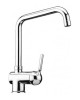 Argo Miscelatore Monocomando Lavello Cucina Cromo Sottofinestra Mod. Messina Art. 2451P