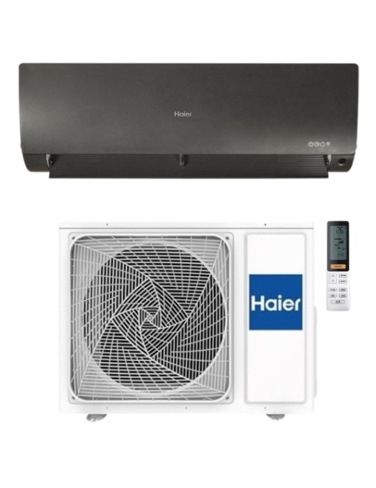 Climatizzatore Haier FLEXIS PLUS BLACK 24000 Btu Monosplit Inverter R-32 Wi-Fi Classe A++/A+ Colore Nero