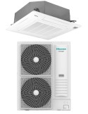 Condizionatore Hisense a Cassetta 48000 a 4 VIE DC inverter TrifaseGAS R-32 WI-FI READY