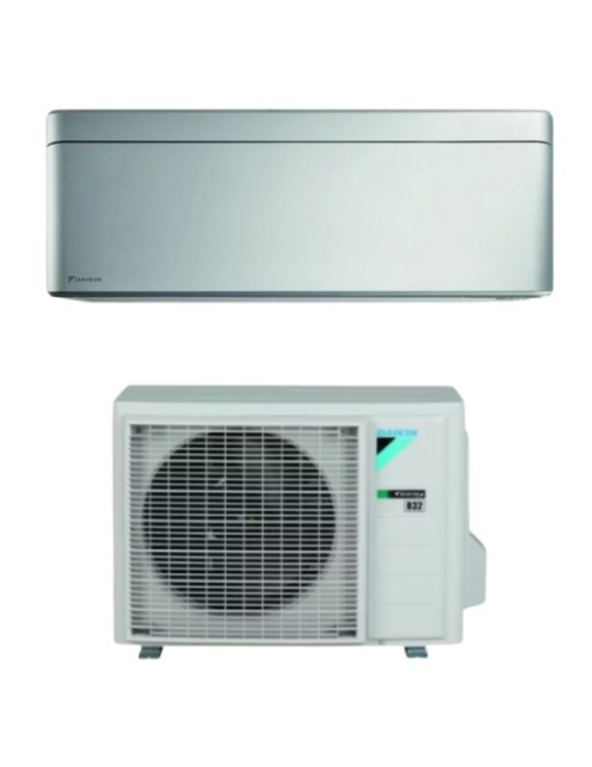 Condizionatore Climatizzatore Daikin Stylish Silver 18000 Btu Monosplit Inverter R-32 Wi-Fi A++/A++