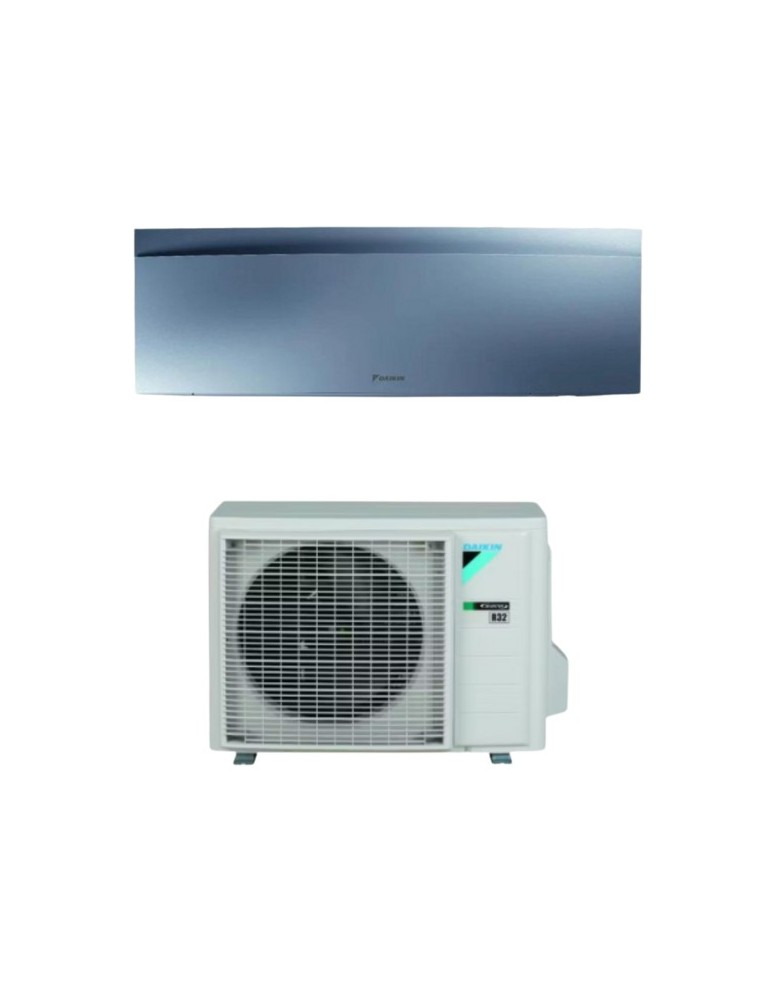 Condizionatore Climatizzatore Daikin Emura 3 Silver 12000 Btu Monosplit Inverter R-32 Wi-Fi A+++/A+++ New Model 2022