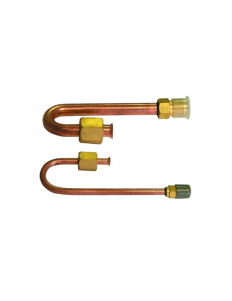 Tecnogas -  RACCORDO IN RAME SPESSORE 1 MM AD INVERSIONE A 180°