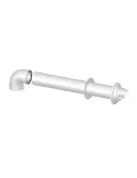 Kit Scarico Fumi Coassiale 60/100 Per Caldaia A Condensazione
