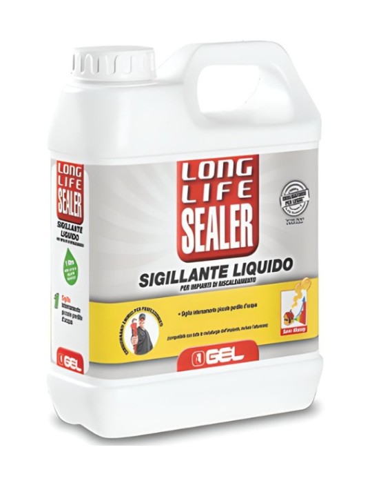 GEL Sigillante liquido Long Life Sealer per Impianti Riscaldamento 1 litro