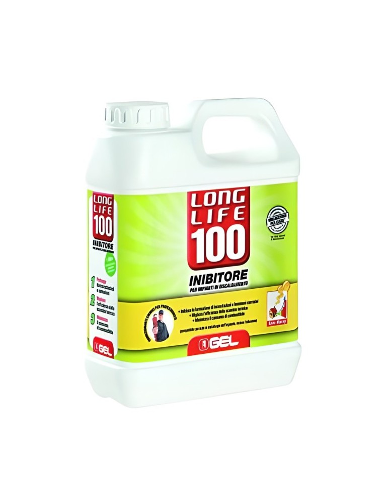 GEL Inibitore per Impianti Riscaldamento Long Life 100 Lt.1
